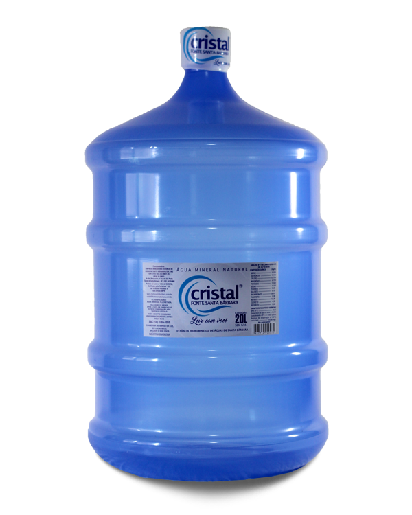 Água Mineral Cristal 20 litros